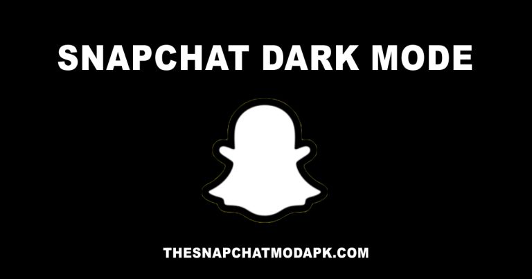 Snapchat Dark Mode